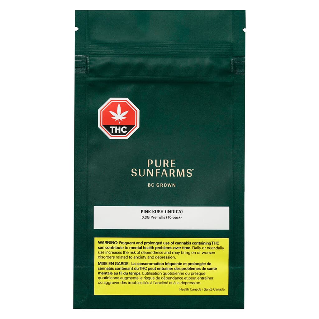 Pure Sunfarms - Pink Kush Pre-Rolls - 10x0.3g