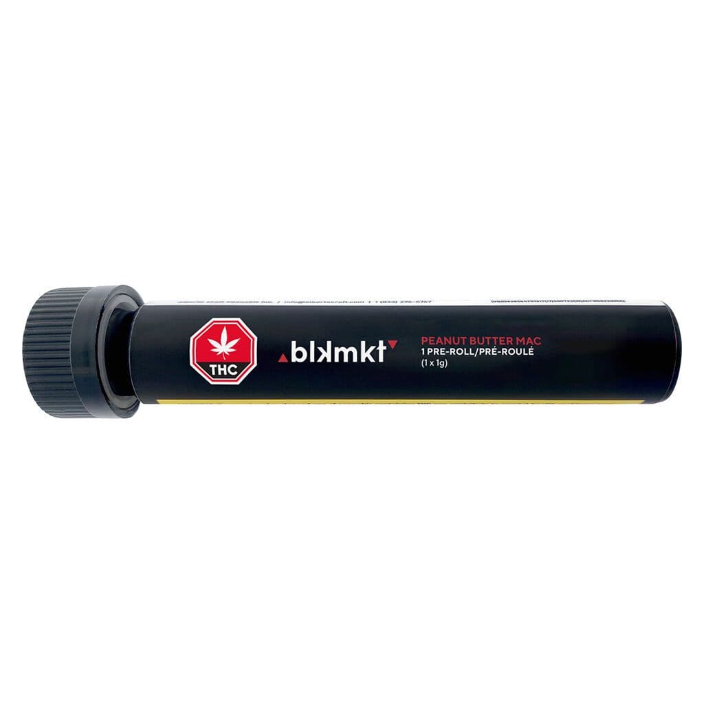 BLK MKT - Peanut Butter MAC (Peanut Butter Breath X Miracle Alien Cookies) Pre-Roll - 1x1g