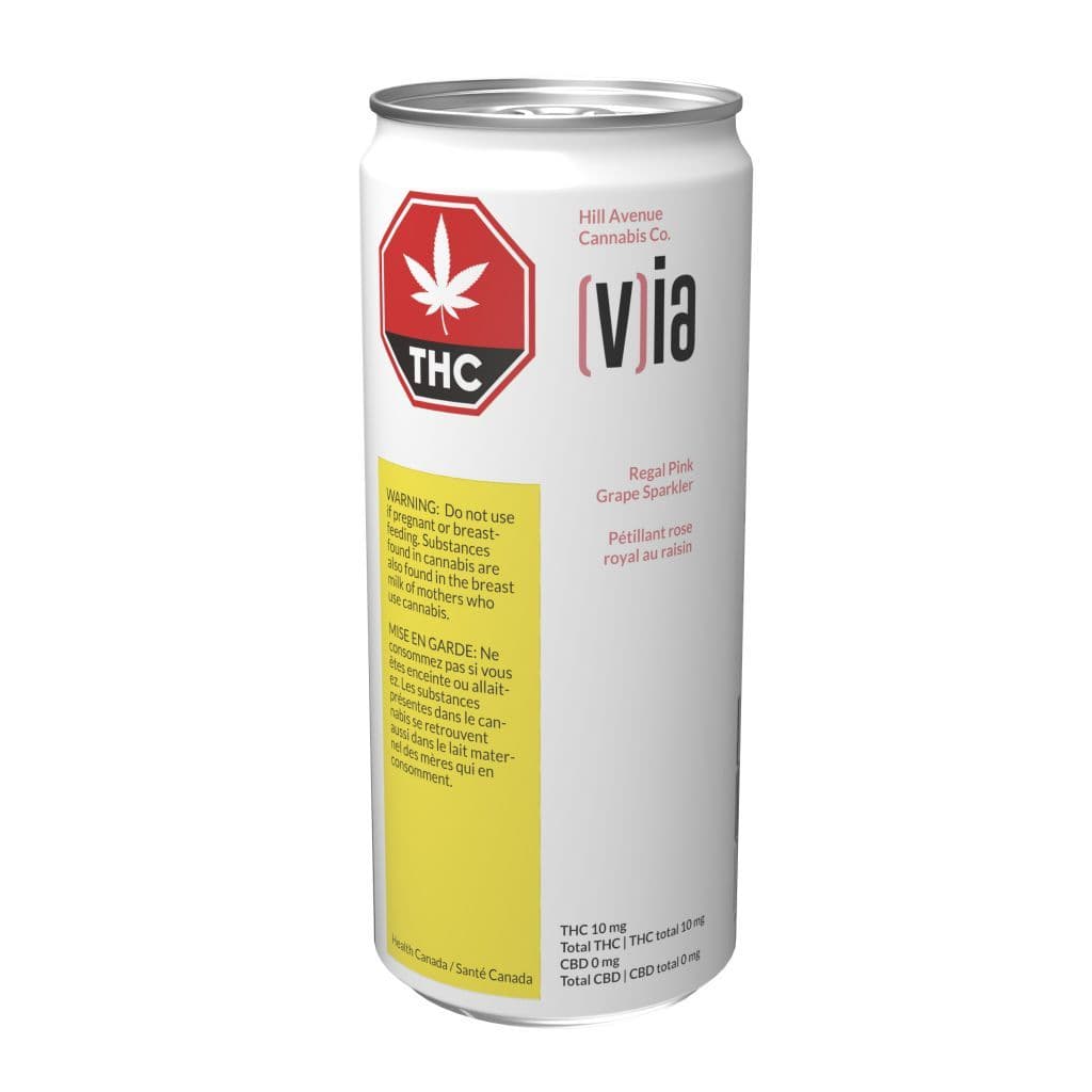 (V)ia - Regal Pink Grape Sparkler - 1x355ml