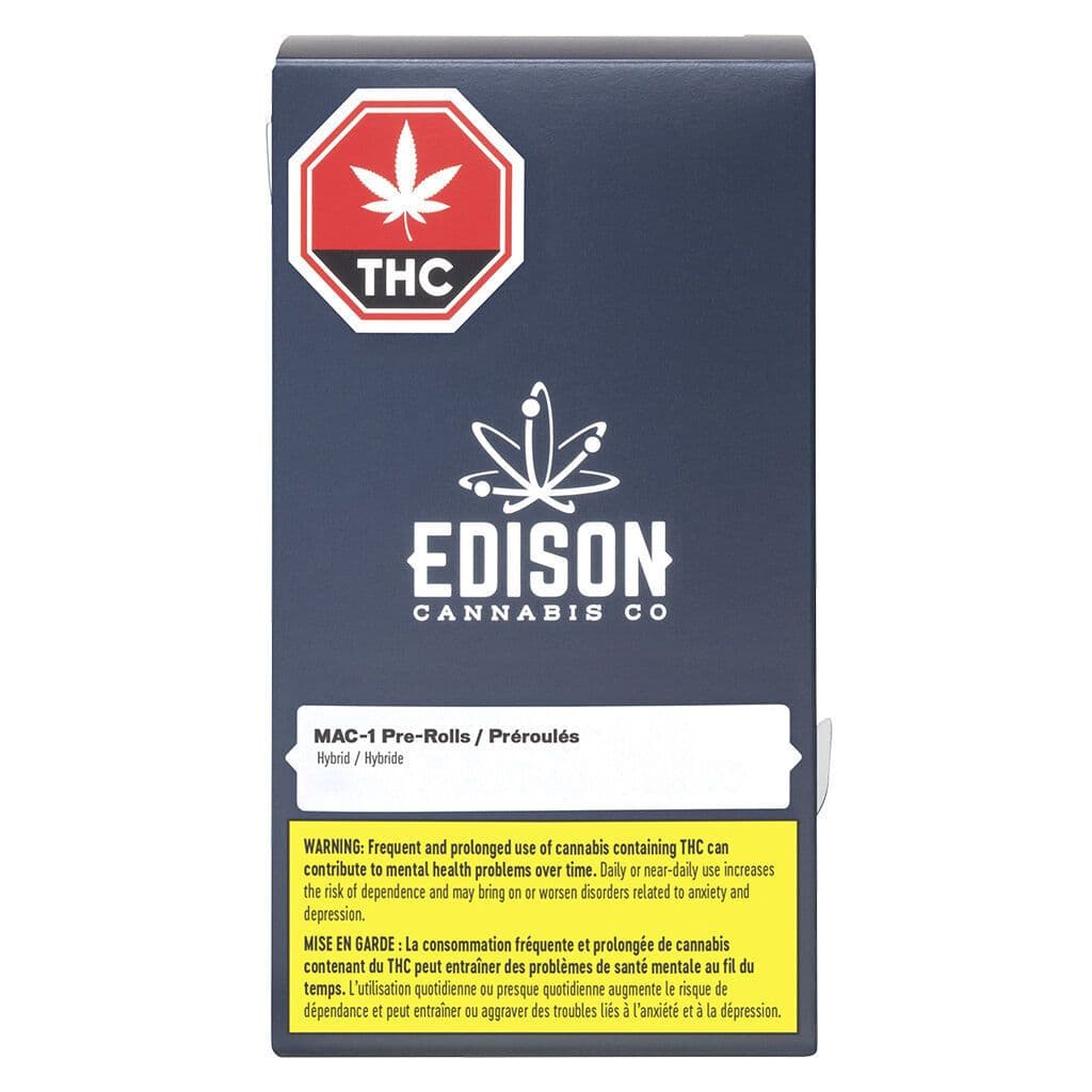 Edison - MAC-1 (Miracle 15 X Alien Cookies) Pre-Rolls - 3x0.5g
