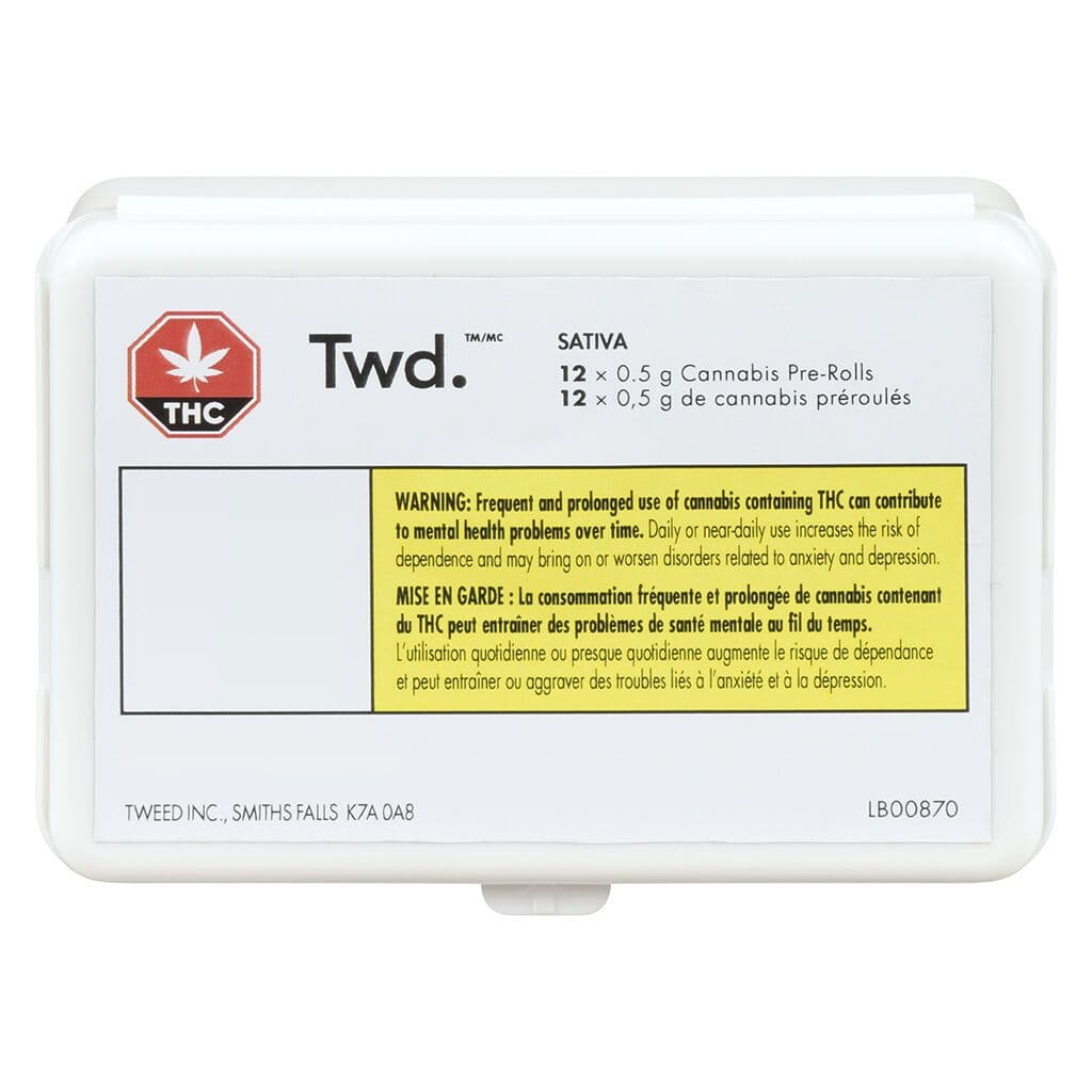 Twd. - Sativa Pre-Rolls - 12x0.5g