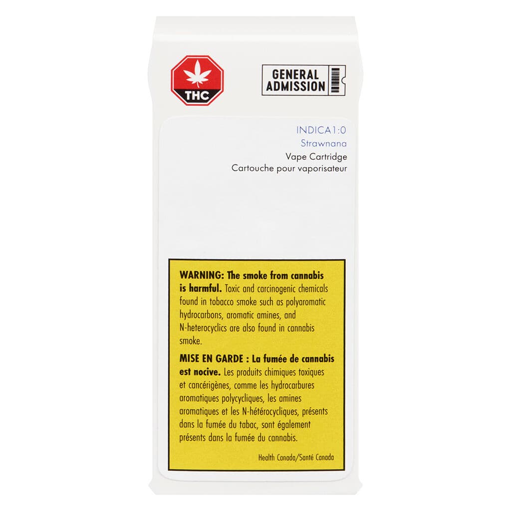 General Admission - Strawnana (510 Cartridge) - 0.95g
