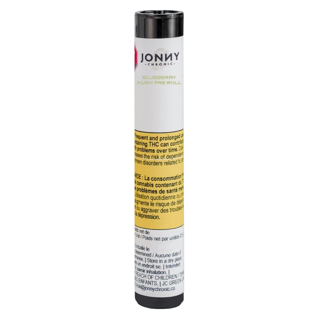 Jonny Chronic - Blueberry Kush (Purple Kush x Blueberry) -Rolls - 3x0.5g