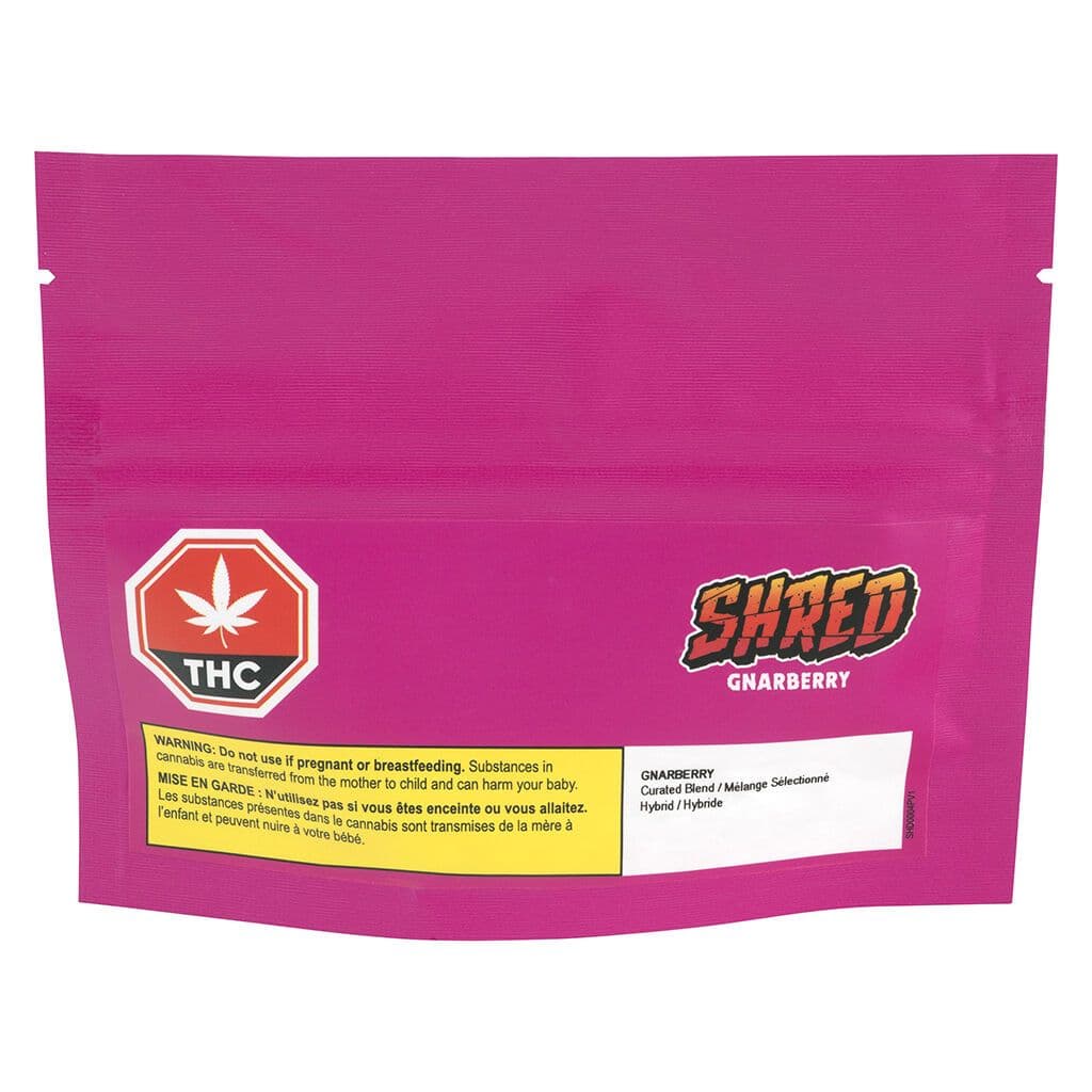 Shred - Gnarberry (Ninja Fruit/Purple Terps/Black Cherry Punch/Slurricane) (milled) - 7g