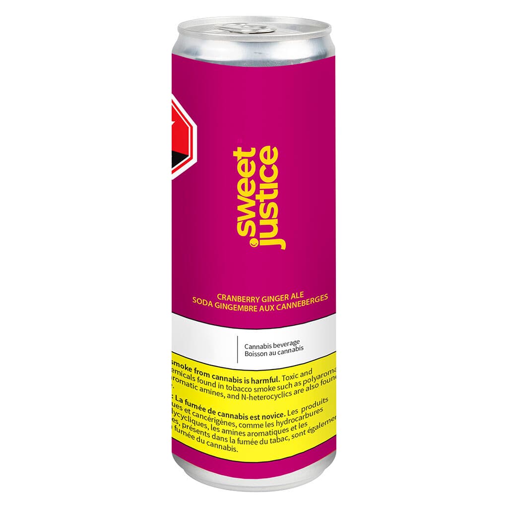 Sweet Justice - Cranberry Ginger Ale - 355ml
