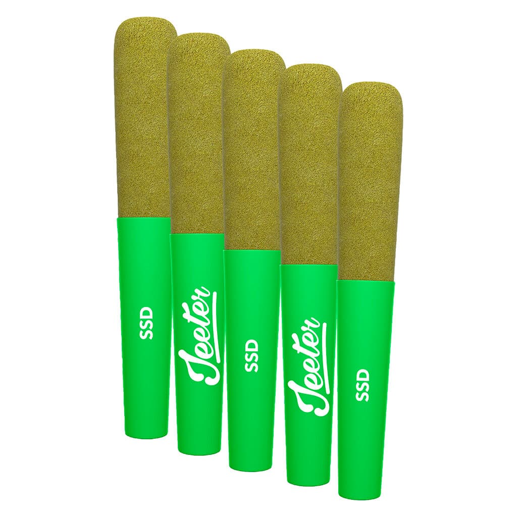 Baby Jeeter - Infused Strawberry Sour Diesel Pre-Rolls - 5x0.5g
