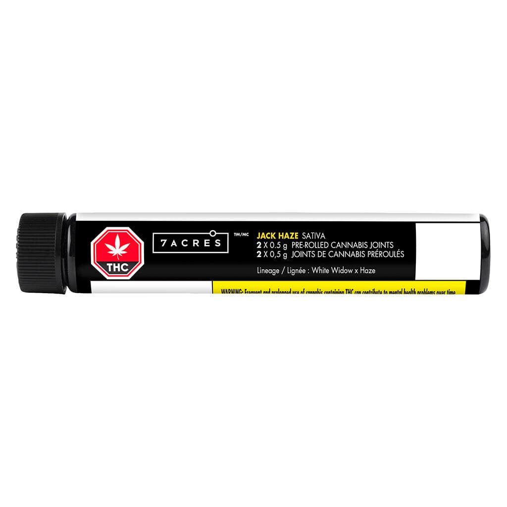 7ACRES - Jack Haze (White Widow x Haze) Pre-Rolls - 2x0.5g