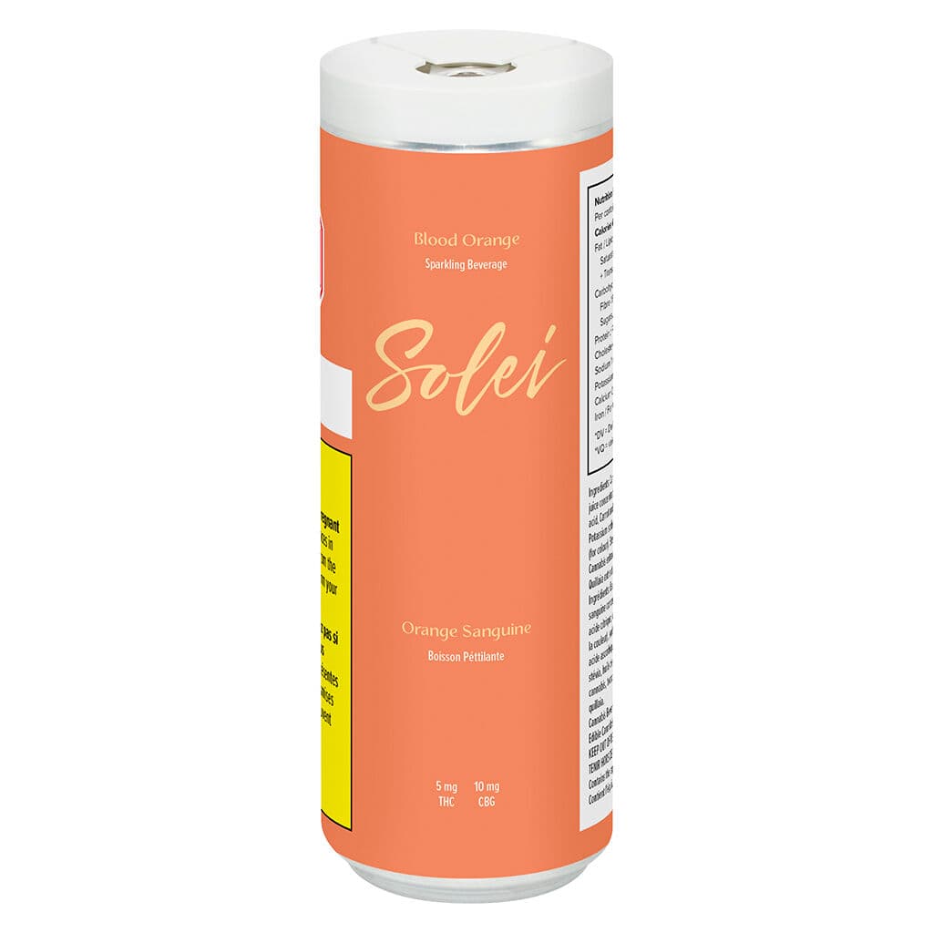 Solei - Blood Orange Sparkling Beverage - 355mL