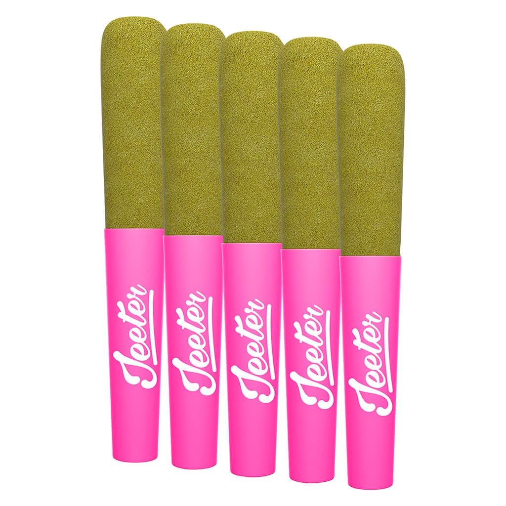 Jetter -Baby Jeeter Peaches Infused Pre-Roll - 5x0.5g