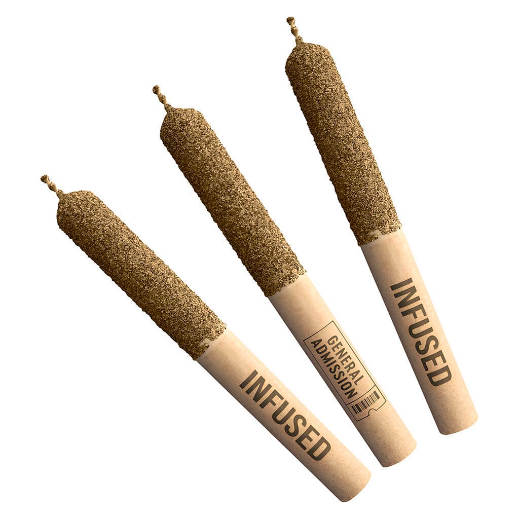 General Admission - Strazzleberry Diamond Infused Pre-Roll - 3x0.5g