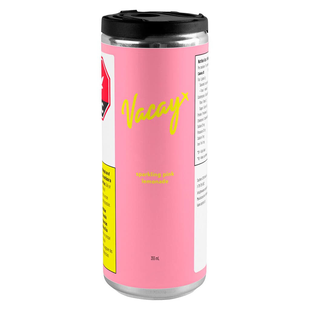 Vacay - Sparkling Pink Lemonade - 355ml