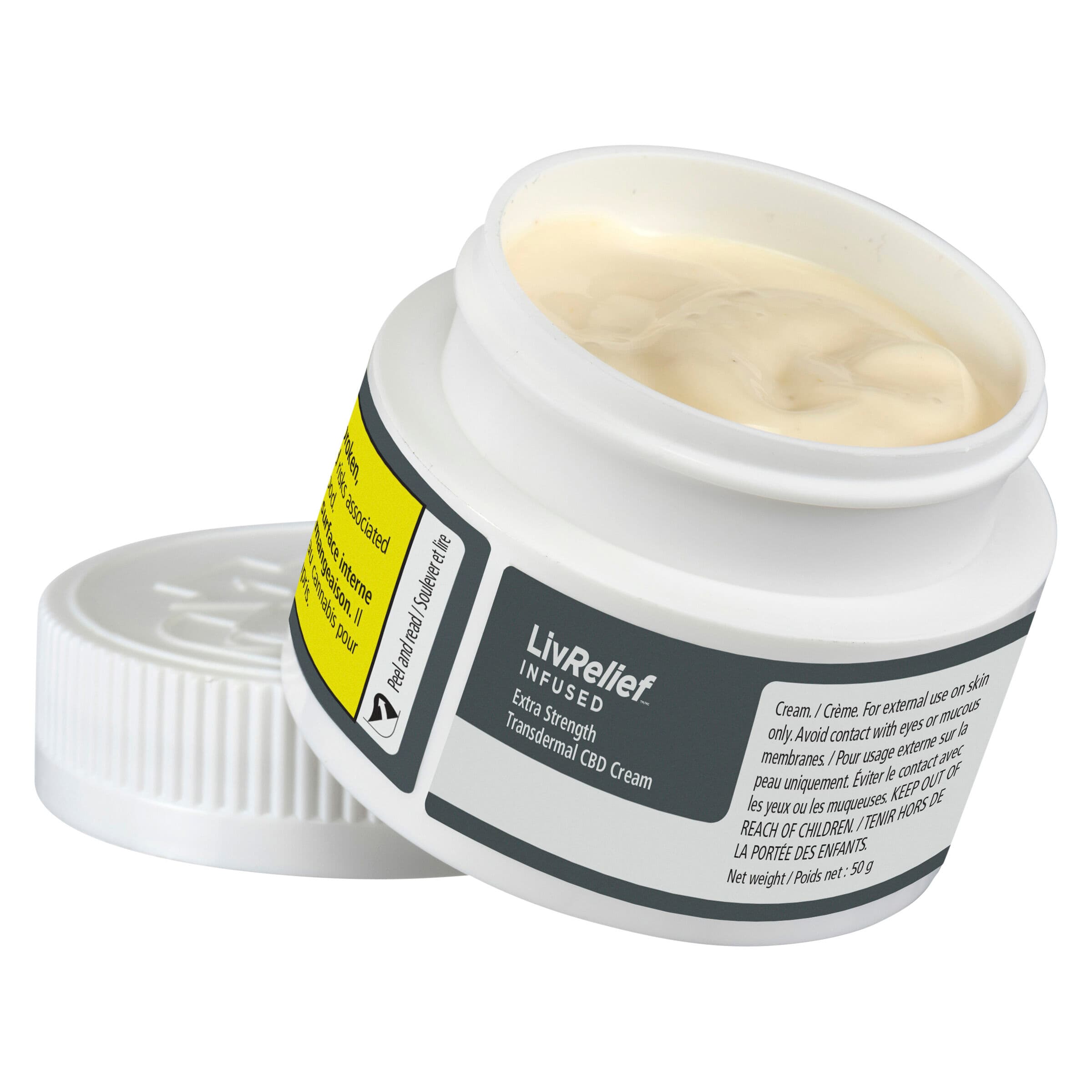 LivRelief - Extra Strength Transdermal CBD Cream