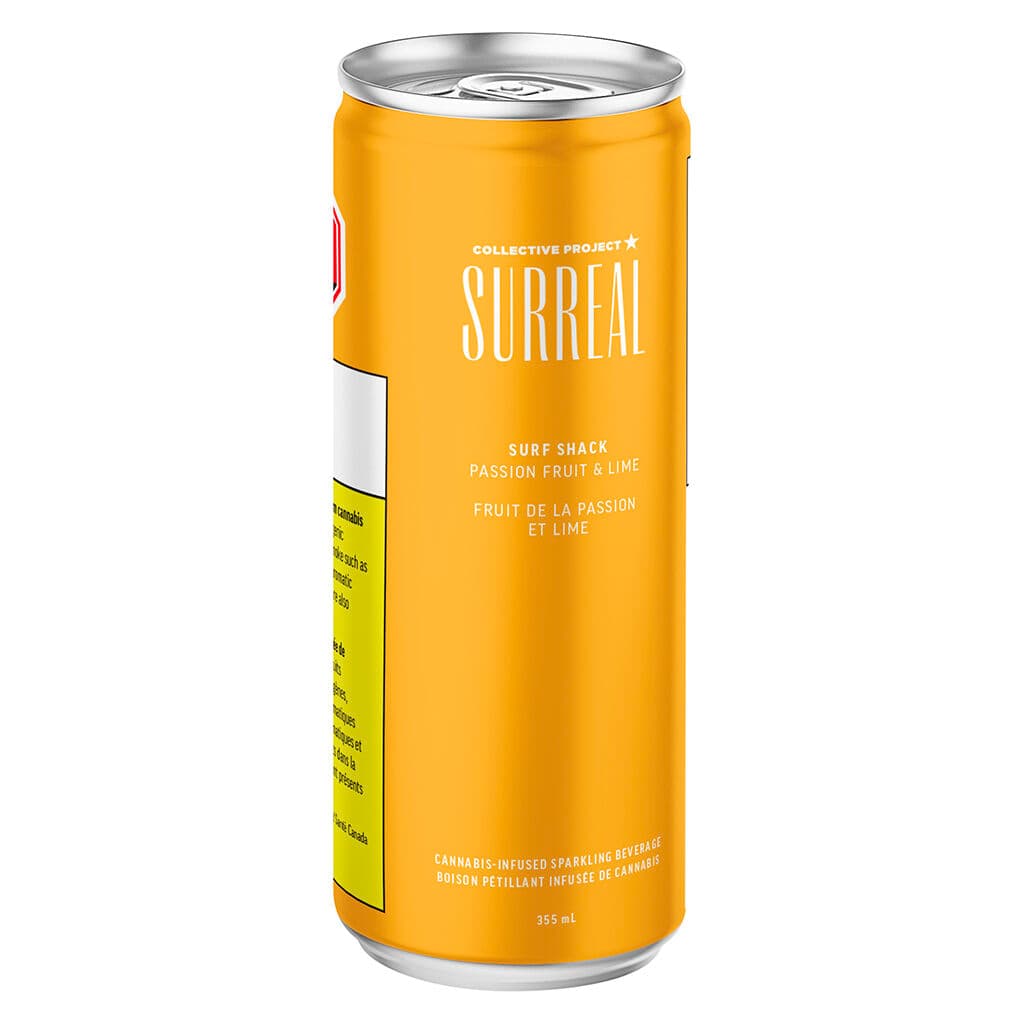 SURREAL by Collective Project - Surf Shack (Passion Fruit & Lime) - 355mL