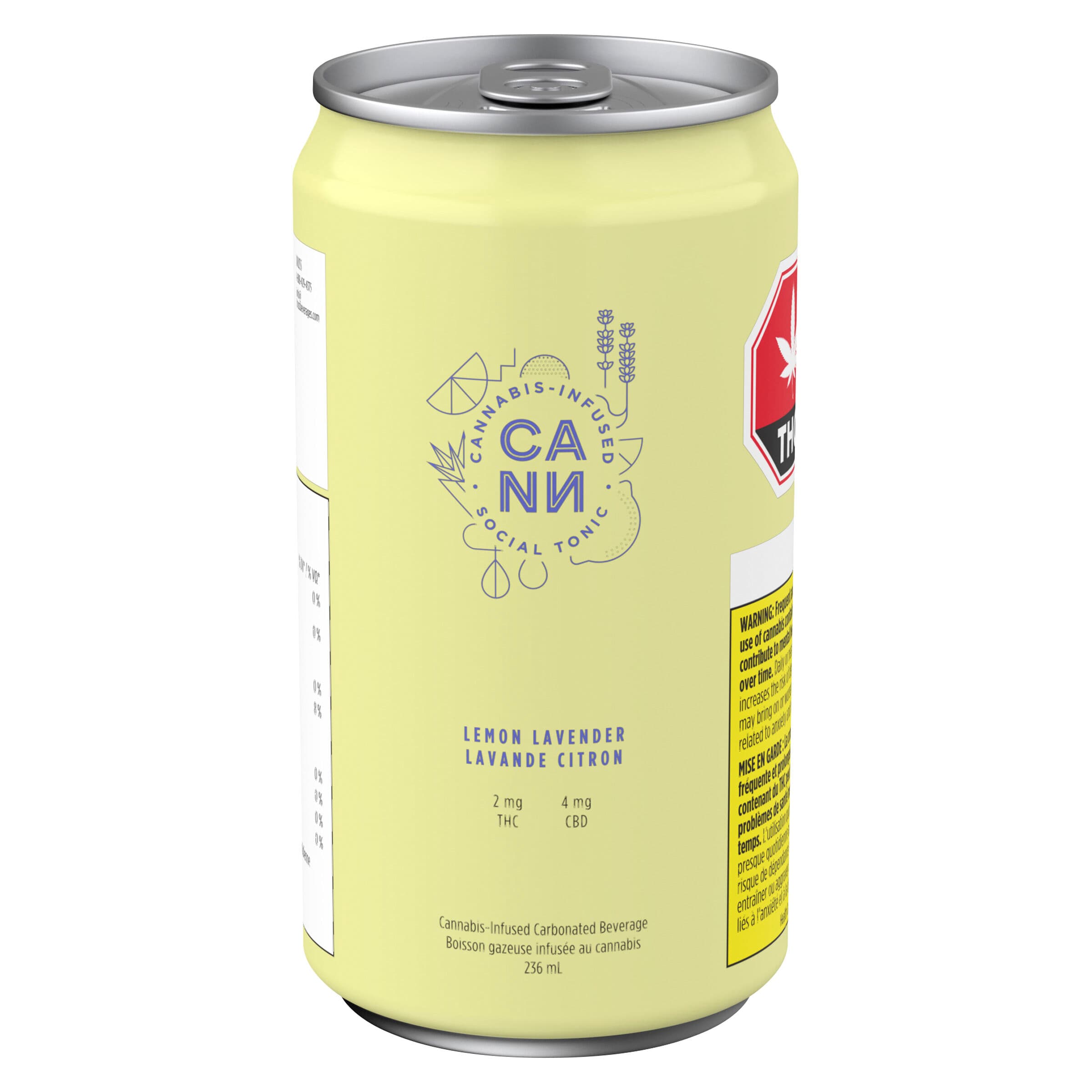 Cann Tonic Social - Lemon Lavender - 4 pack
