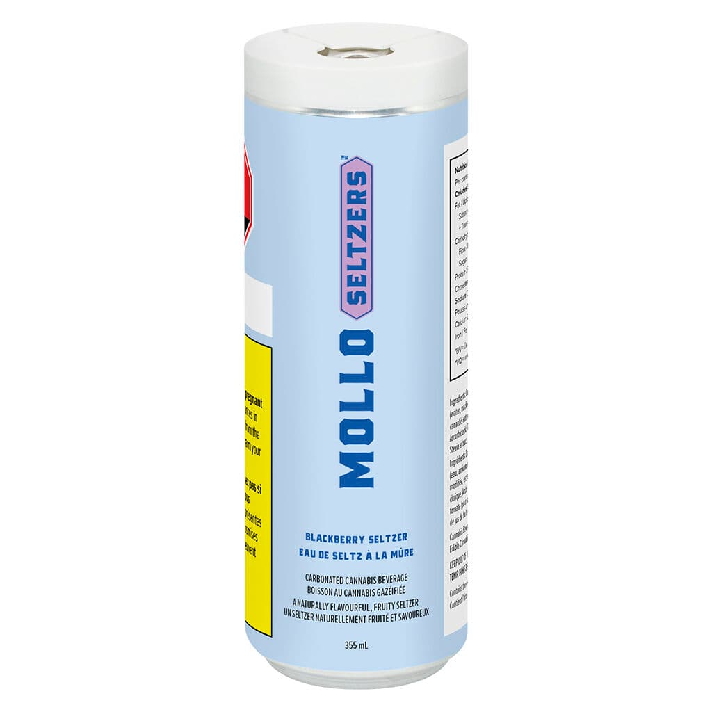 Mollo - Blackberry Seltzer - 355mL
