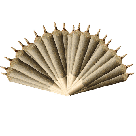 WeedMe Grind - 420s Pre-Roll Combo Pack (Grape Kush Mints) & (Diesel)- 20x0.4g