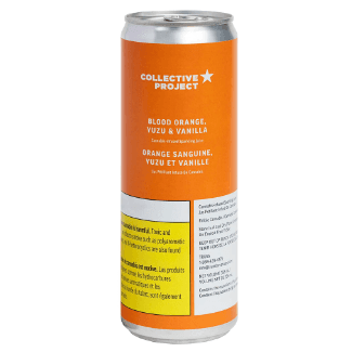 Collective Project - Blood Orange Yuzu & Vanilla Sparkling Juice - 355mL