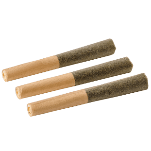 Back Forty - Kush Mint Infused Pre-Rolls - 3x0.5g