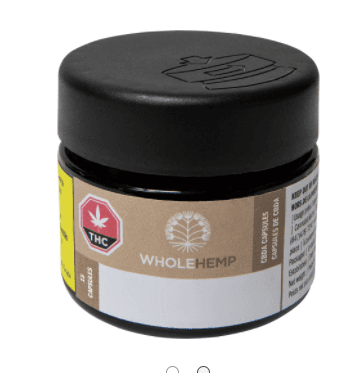 Whole Hemp - CBDA Capsules - 15 caps