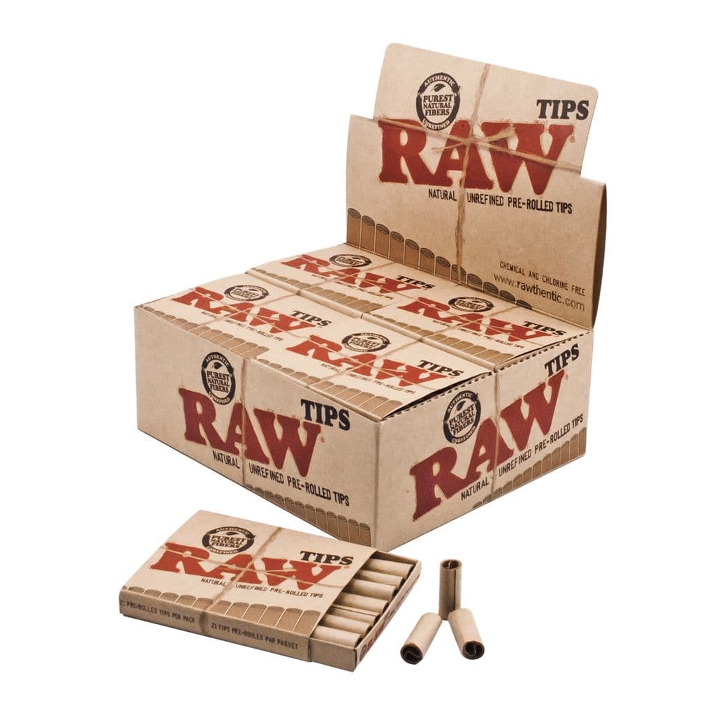 Raw Unbleached Tips