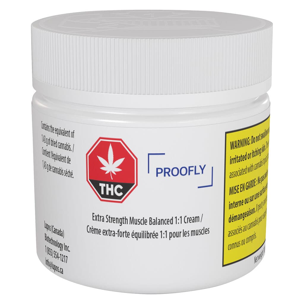Proofly - Extra Strength Muscle Balanced 1:1 Cream - 100g