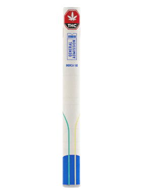 General Admission - Blue Rocket Hybrid 1:0 Disposable Pen - 0.3g