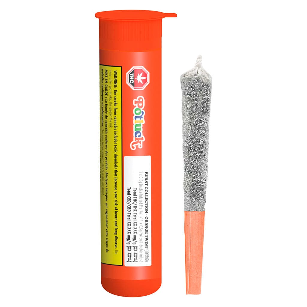 Potluck - Orange Twist Infused Pre-Roll - 1x0.5g