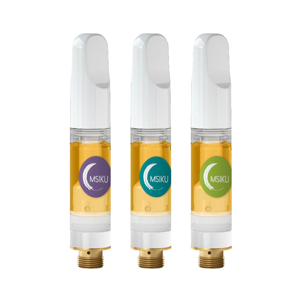 Msiku - Live Resin Variety Pack (Peach Clementine/Sweet Island Breeze 1:1/Frozen Lemons) (510 Cartridges) - 3x0.5g