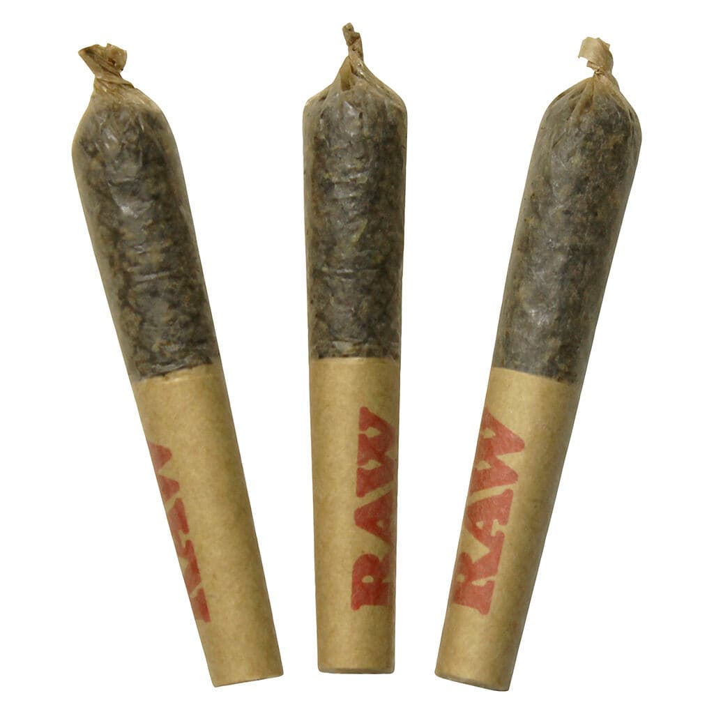Dab Bods - Motor Breath 60`s+ Dbl Infused Pre-Rolls - 3x0.5g