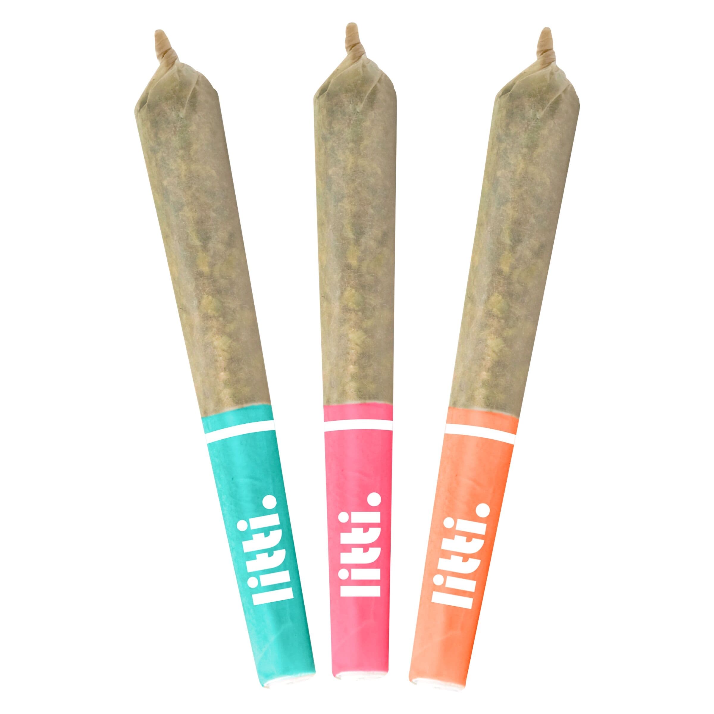 LITTI - JUICI TASTER PACK. Infused Pre-Rolls - 3x0.5g