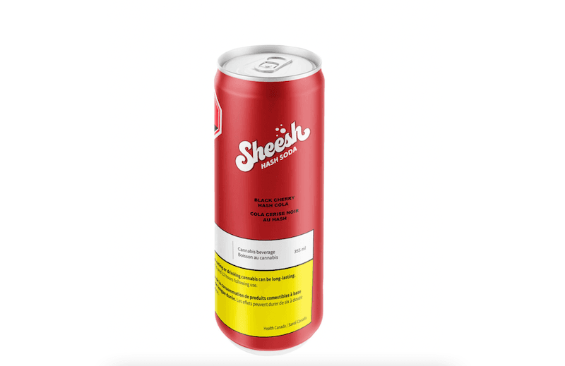 Sheesh Hash Sodas - Black Cherry Hash Rosin Cola - 355ml