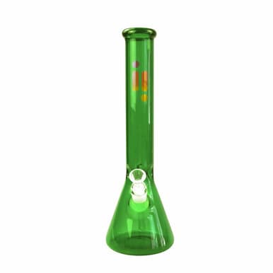 Infyniti 5mm 16" Green Beaker Bong
