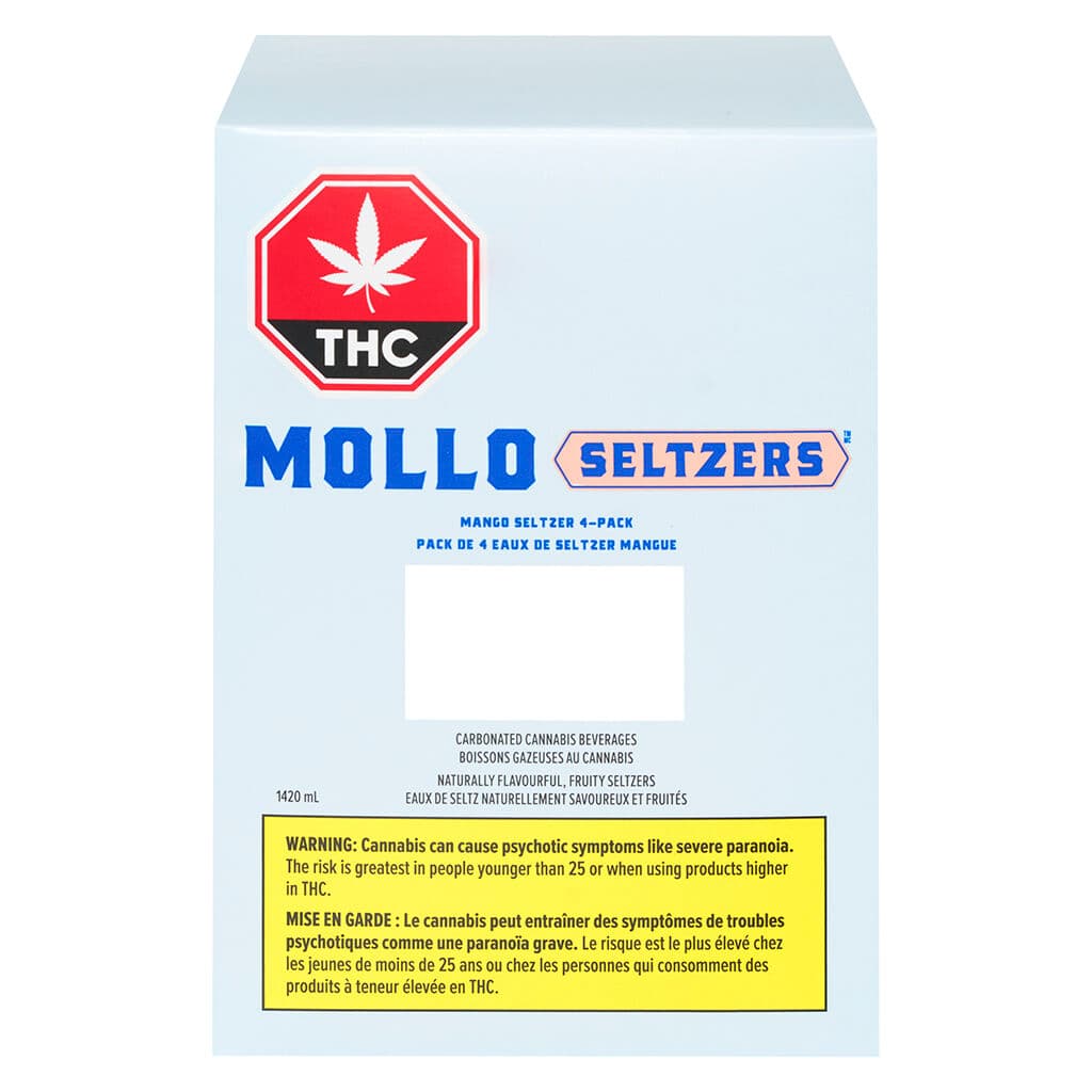 Mollo - Mango Seltzer - 4x355mL