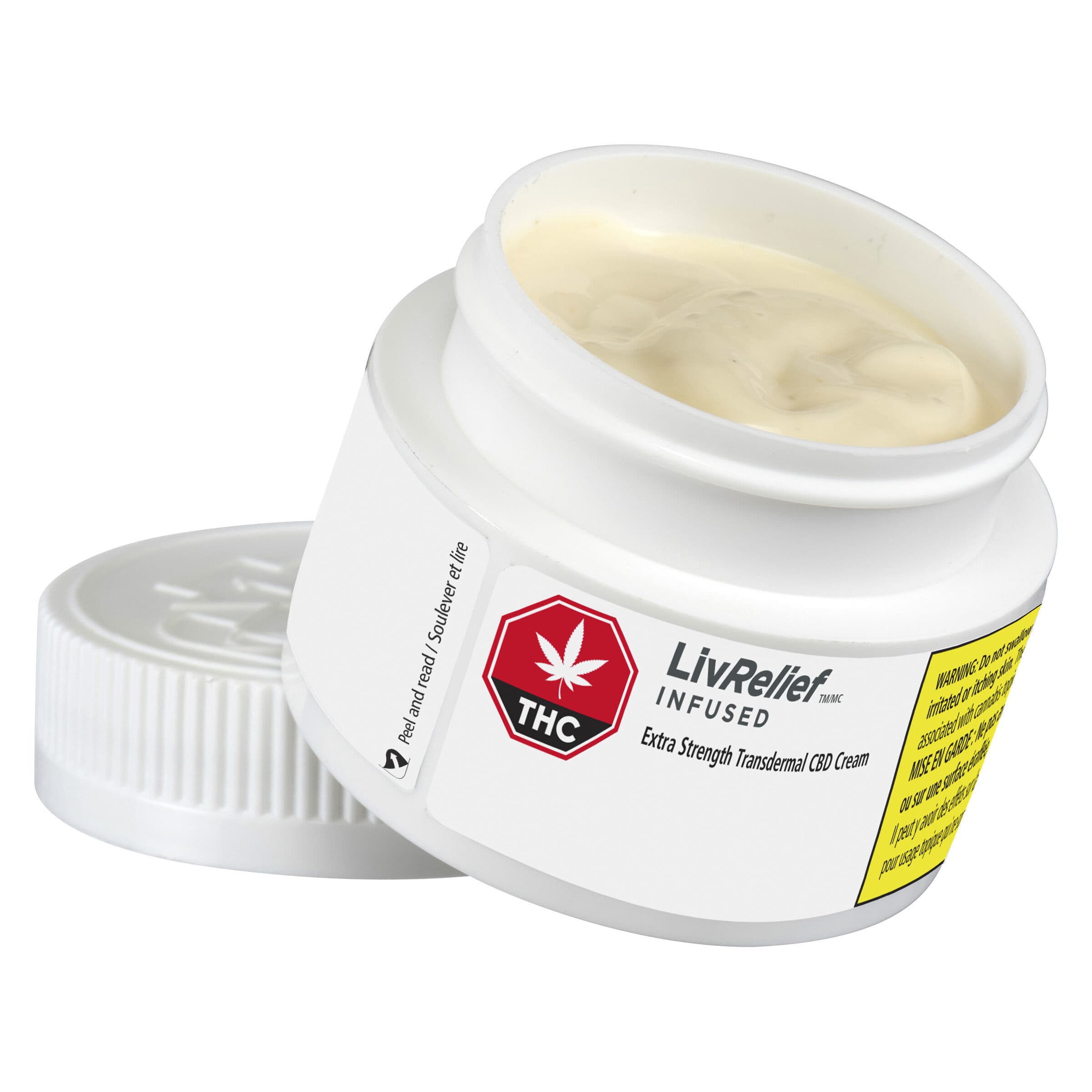 LivRelief - Extra Strength Transdermal CBD Cream - 50ml