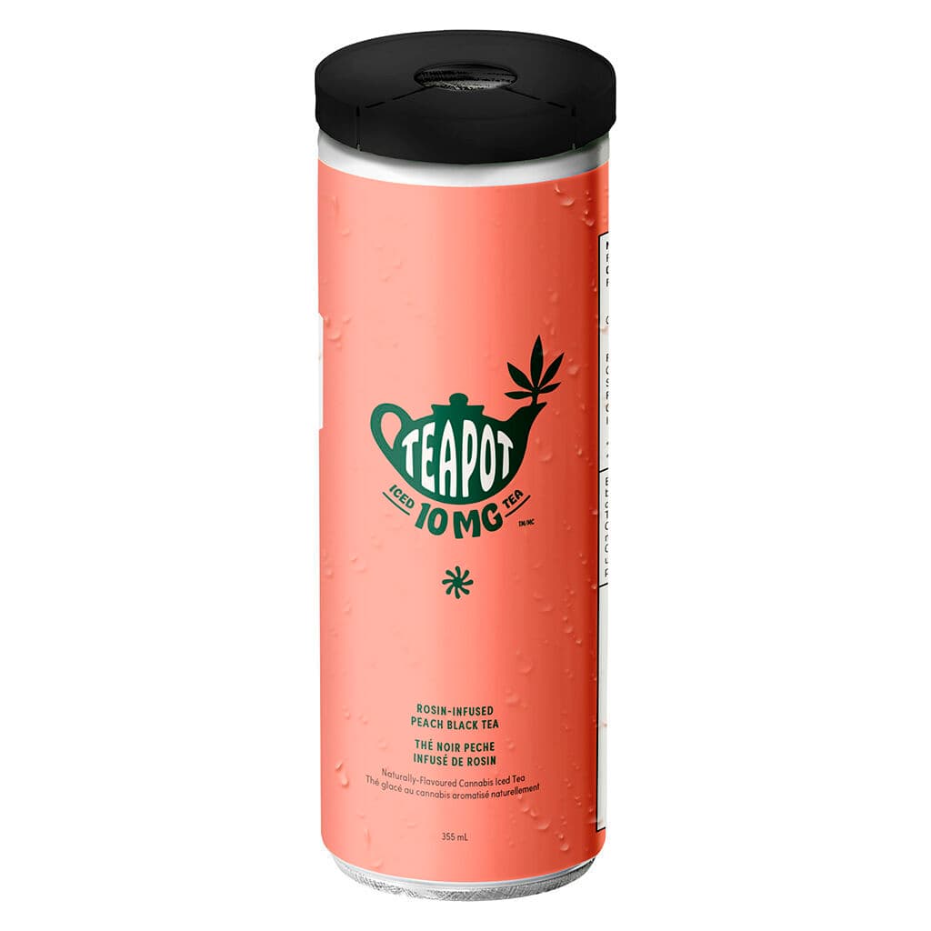 TeaPot - Rosin Infused Peach Black Tea - 355ml