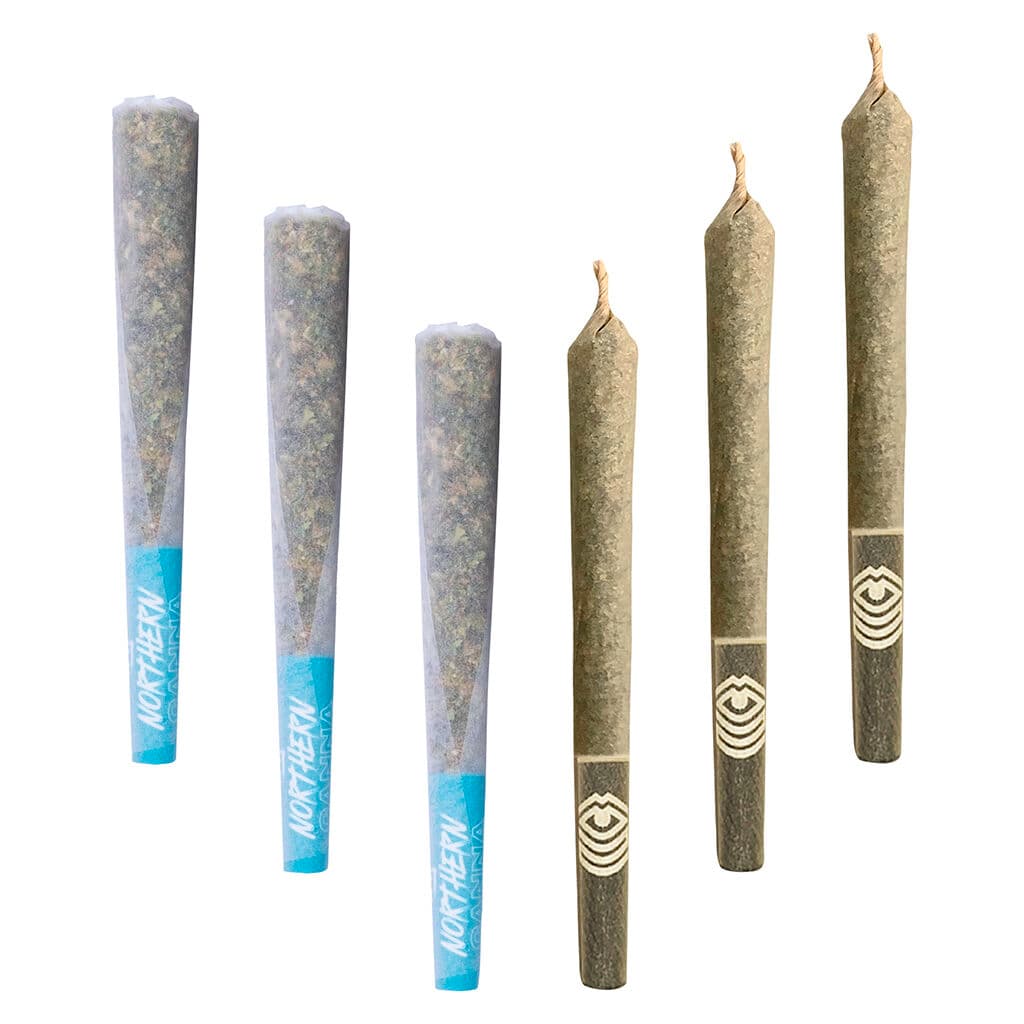 Northern Canna x  Ministry of Sativa -  Yin Yang Pre-Roll (indica & sativa) - 6x0.5g