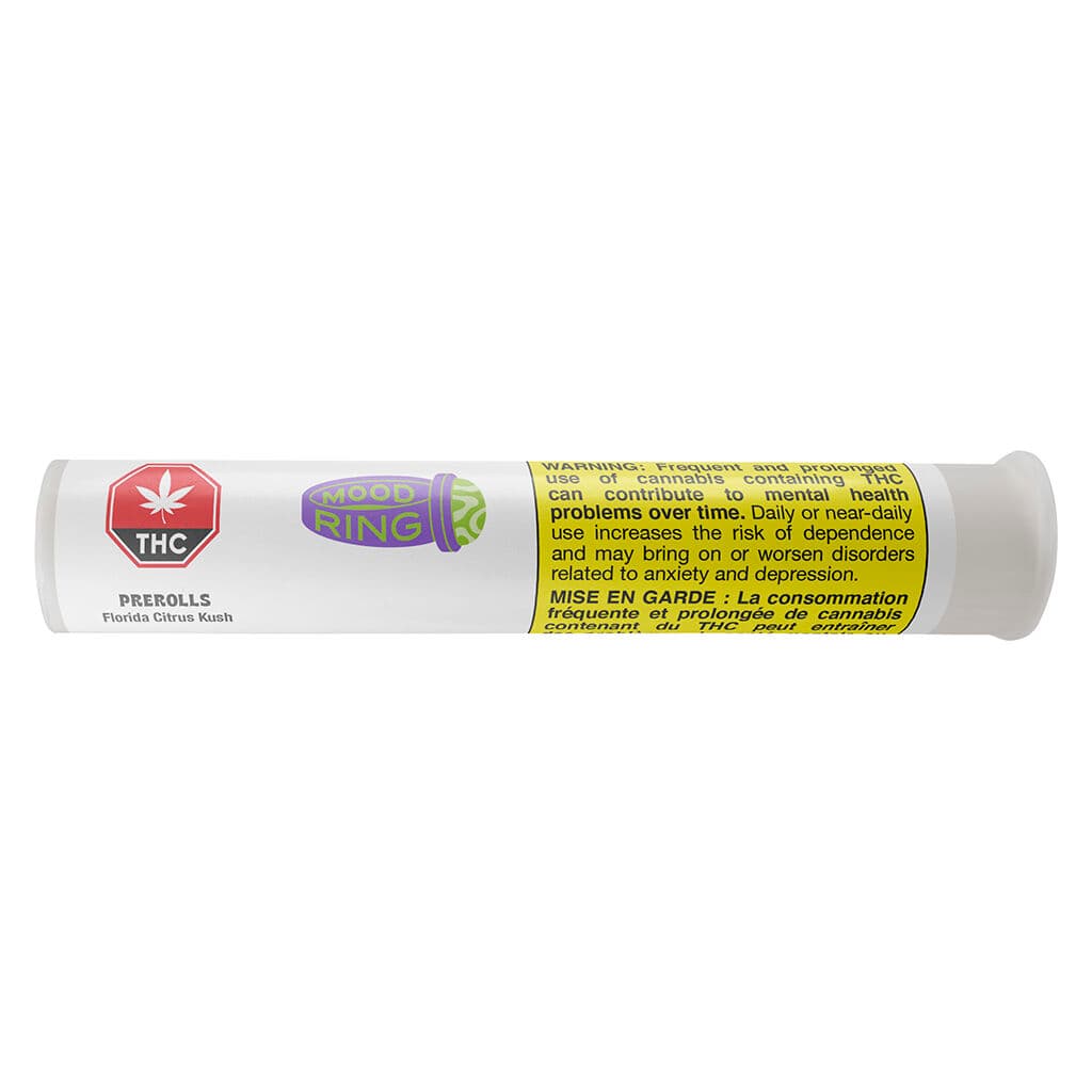 Mood Ring - Florida Citrus Kush (Chemdawg X South Florida OG Kush X Lemon Thai) Pre-Rolls - 2x0.5g