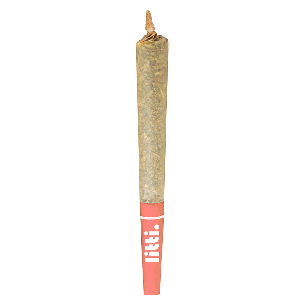 LITTI - Pushn` Peach Infused Pre-Roll - 1x1g