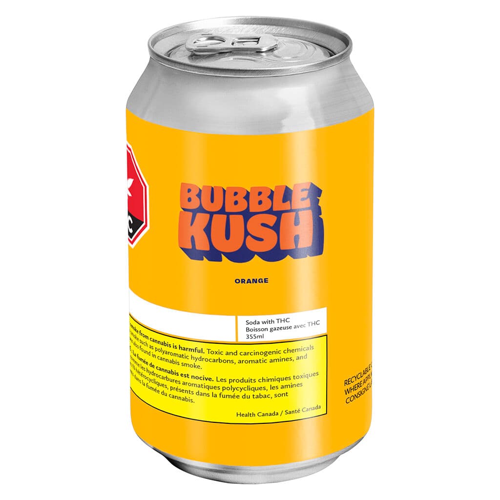 Bubble Kush - Orange Soft Drink - 1x355ml