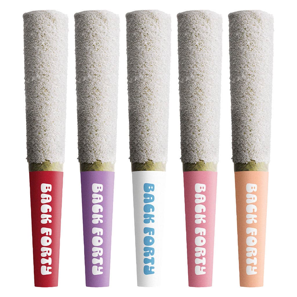 Back Forty - Frosted Icicles Infused Pre-Roll Taster Pack - 5x0.5g