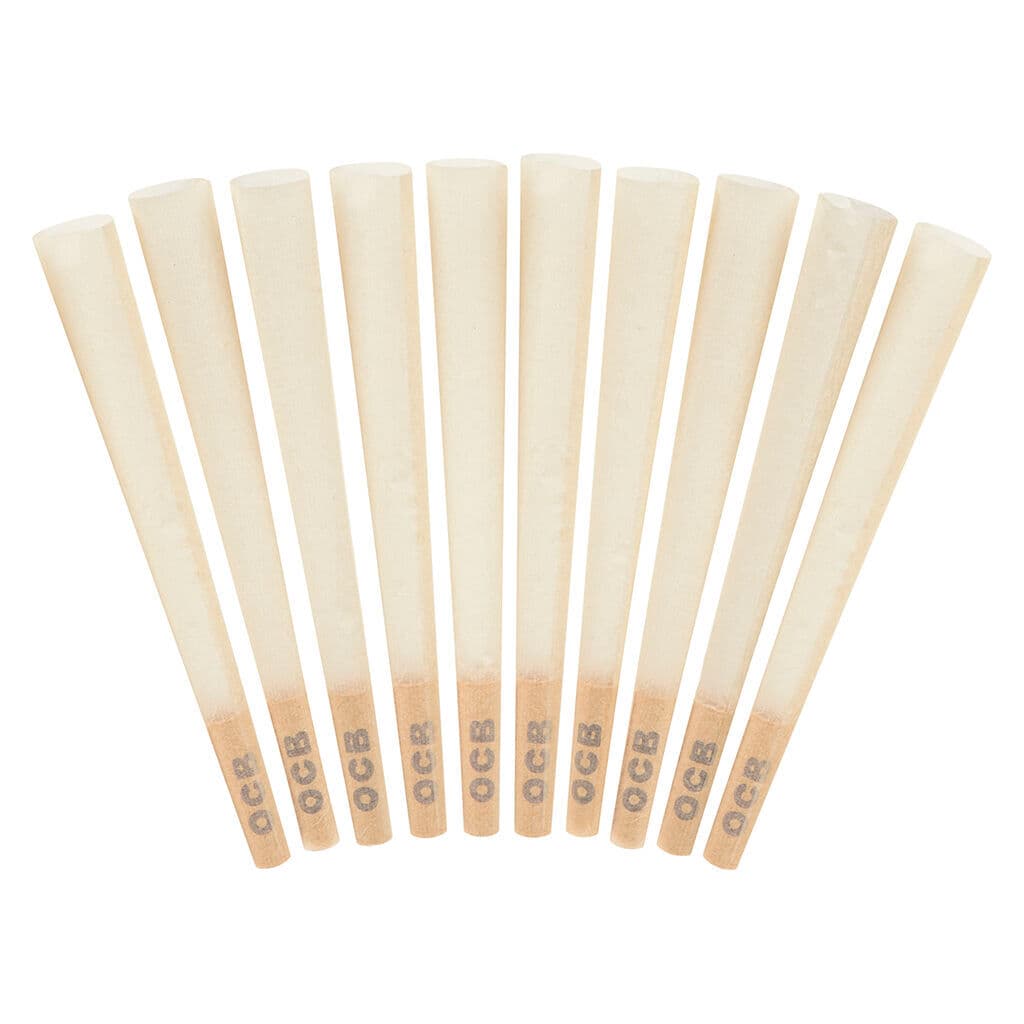 OCB Organic Hemp Cone Mini (70mm) - 10 Pack