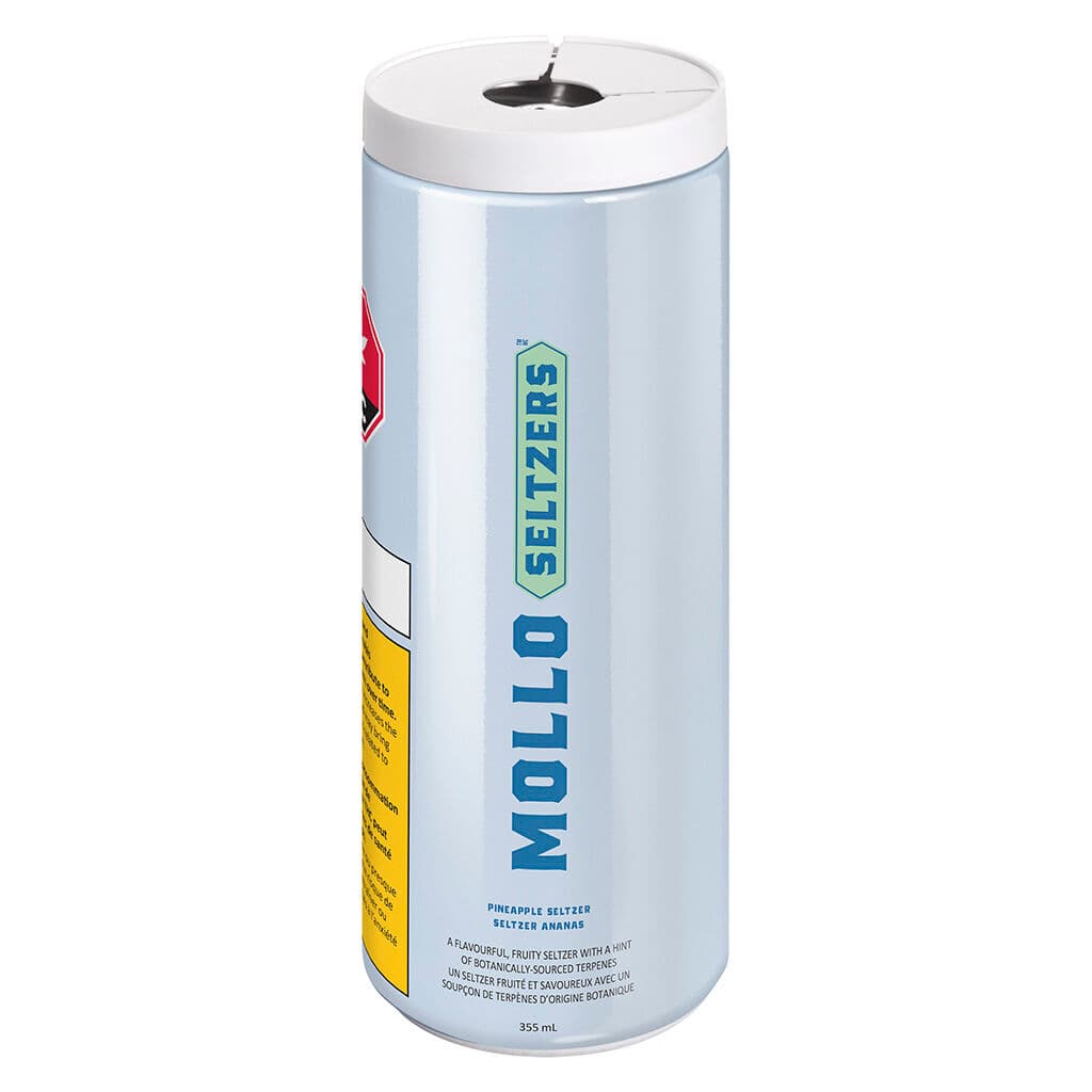 Mollo - Pineapple Seltzer - 355mL