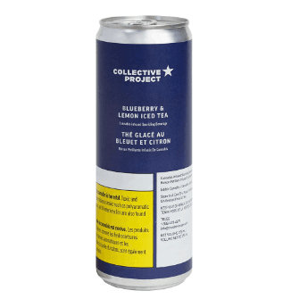 Collective Project - Blueberry & Lemon Iced Tea - 355mL