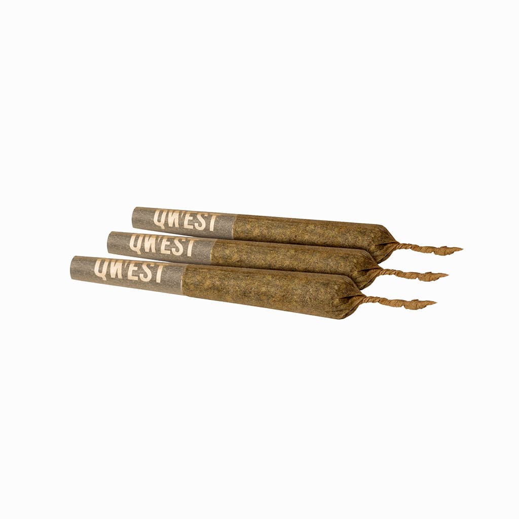 Qwest - Orange Push Pop Live Resin Infused Pre-Rolls - 3x0.5g