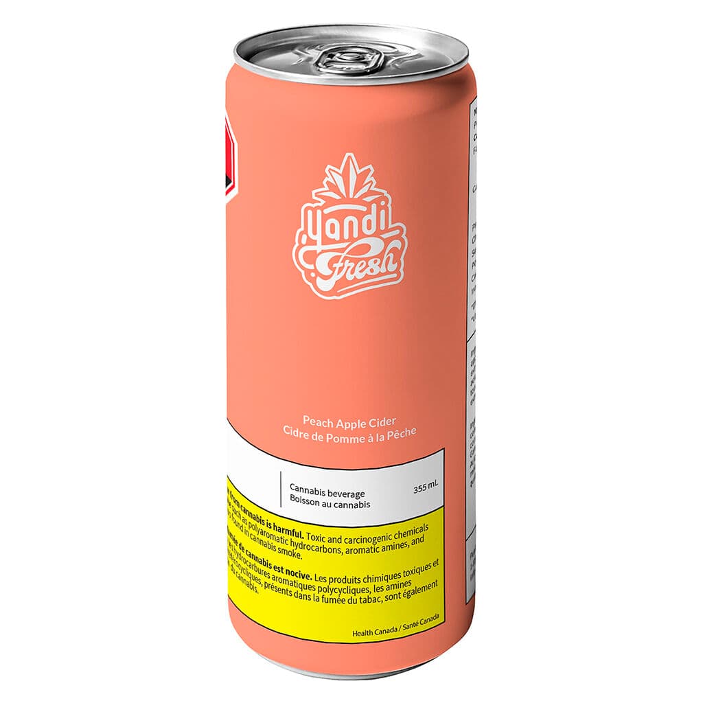 Province Brands - Yandi Fresh Peach Apple Cider - 355mL