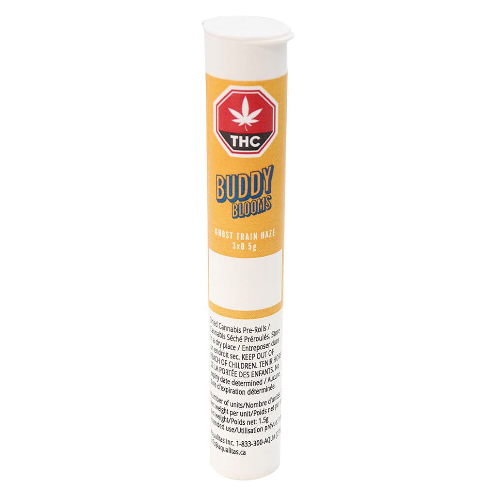 Buddy Blooms - Ghost Train Haze Pre-Rolls - 3x0.5g