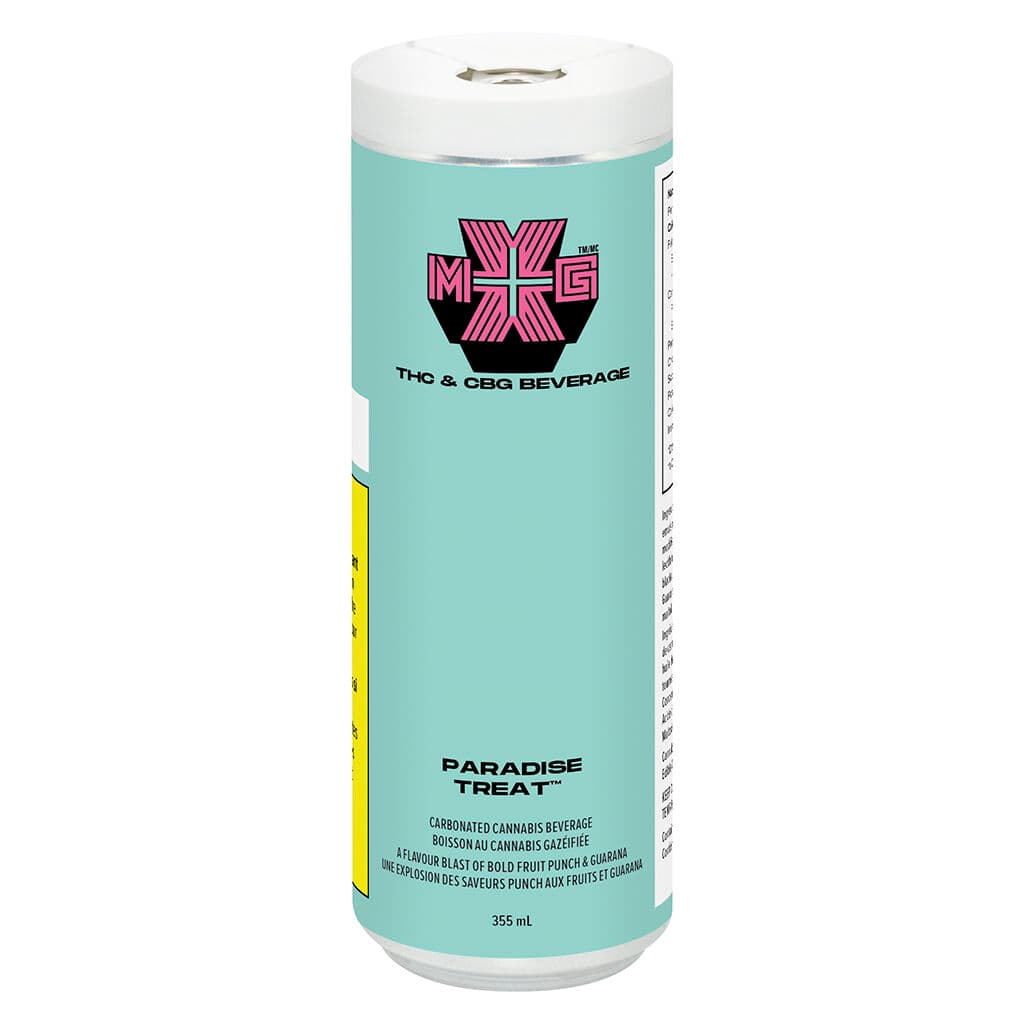 XMG+ - Paradise Treat THC + CBG + Guarana - 355mL