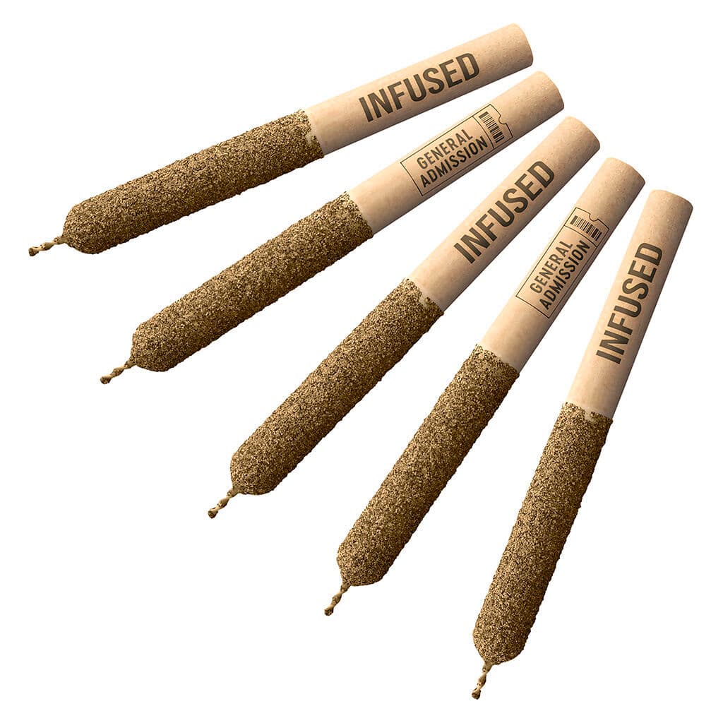 General Admission - Strawberry Mango Infused Pre-Rolls - 5x0.5g