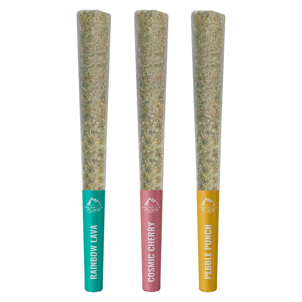 Valhalla Flwr - Pre-Roll Variety Pack - 3x0.5g
