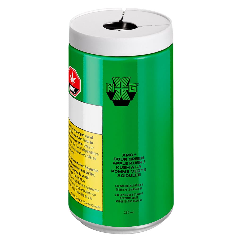 XMG+ - SOUR GREEN  APPLE KUSH - 236ml